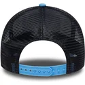 petten-gebogen-blauw-snapback-a-frame-location-patch-van-mykonos-van-new-era