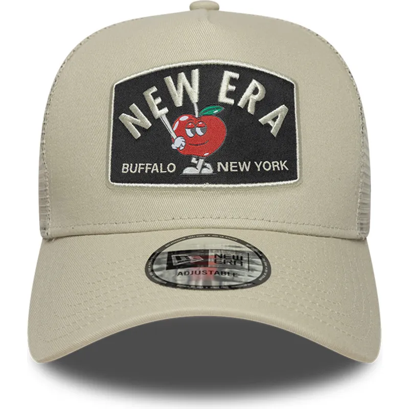 gorra-trucker-beige-a-frame-summer-patch-de-new-era