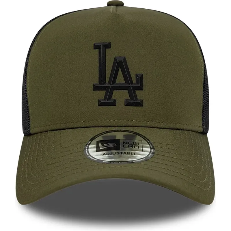 petten-gebogen-groen-snapback-negro-a-frame-sport-van-los-angeles-dodgers-mlb-van-new-era