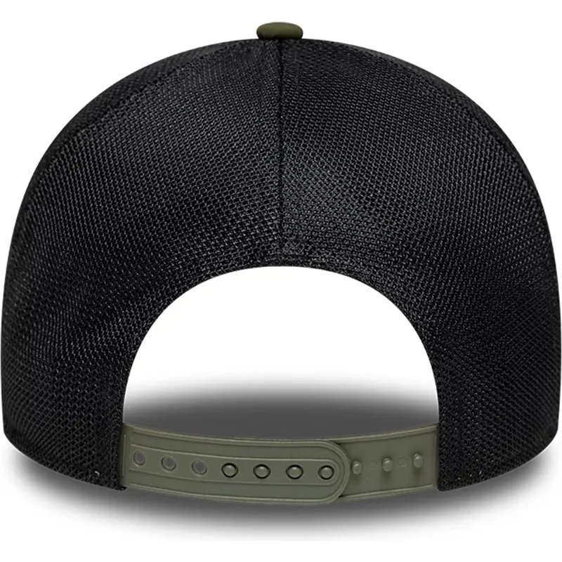 cappellino-trucker-verde-con-logo-nero-a-frame-sport-dei-los-angeles-dodgers-mlb-di-new-era