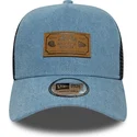 petten-gebogen-blauw-snapback-a-frame-van-new-era