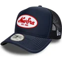 petten-gebogen-marineblauw-snapback-a-frame-van-new-era