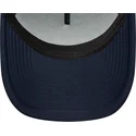 petten-gebogen-marineblauw-snapback-a-frame-oval-foam-patch-van-new-era