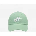 homenage-curved-brim-merch-merchandising-the-90s-light-green-adjustable-cap