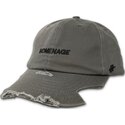 cappellino-curvo-grigio-scuro-regolabile-haute-merchandising-the-90s-di-homenage