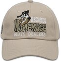 graue-verstellbare-curved-cap-records-music-shapes-identity-the-90s-von-homenage