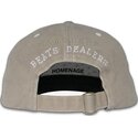 graue-verstellbare-curved-cap-records-music-shapes-identity-the-90s-von-homenage