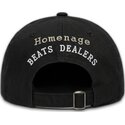 schwarze-verstellbare-curved-cap-records-music-shapes-identity-the-90s-von-homenage