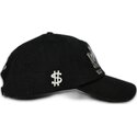 cappellino-curvo-nero-regolabile-records-music-shapes-identity-the-90s-di-homenage