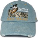 cappellino-curvo-blu-regolabile-denim-records-music-shapes-identity-the-90s-di-homenage
