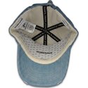 gebogene-verstellbare-blaue-kappe-denim-records-music-shapes-identity-the-90s-von-homenage