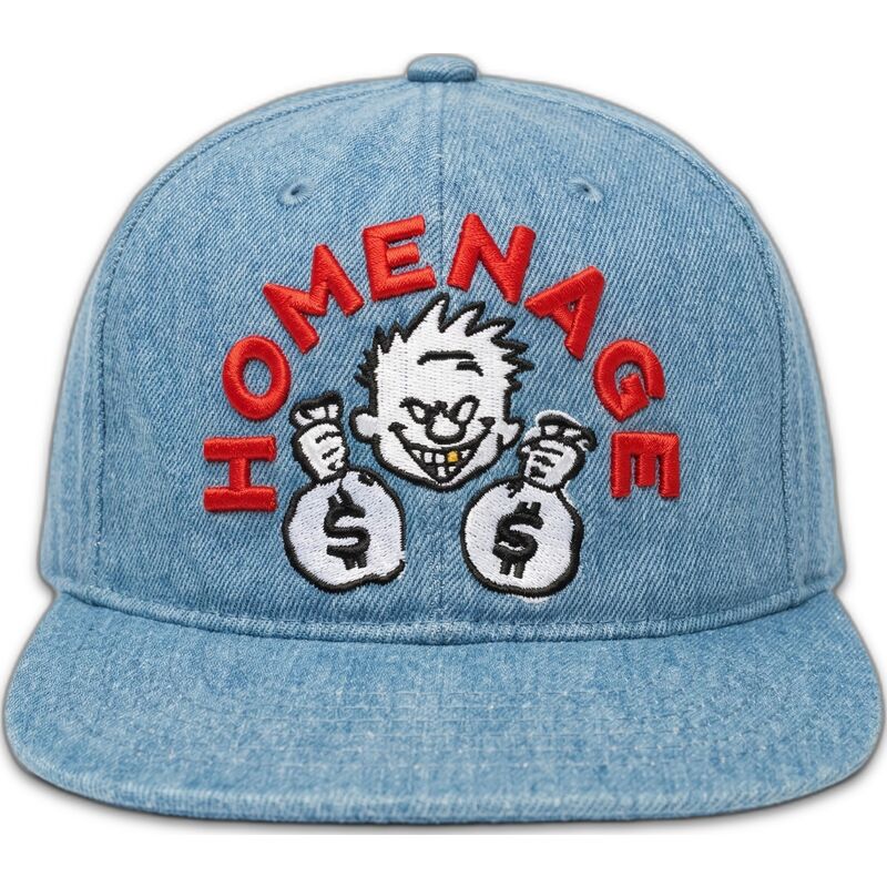 petten-plat-blauw-snapback-the-snap-van-homenage