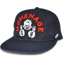 petten-plat-marineblauw-snapback-the-snap-van-homenage