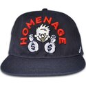 flache-marineblau-snapback-kappe-money-music-shapes-identity-the-snap-von-homenage