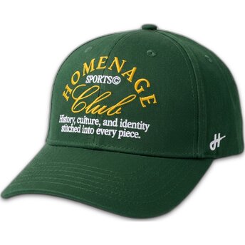 Cappellino curvo verde snapback Club Sport The Ball di Homenage