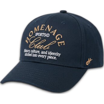 Cappellino curvo blu marino snapback Vintage Club Sport The Ball di Homenage