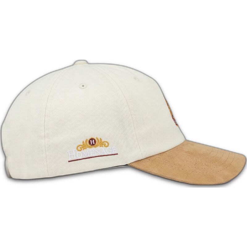 beige-und-braune-verstellbare-gebogene-kappe-suede-resort-sport-the-90s-von-homenage