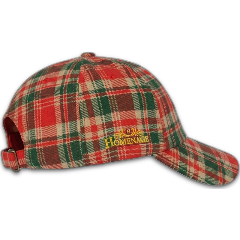 gebogene-mehrfarbige-verstellbare-kappe-plaid-resort-sport-the-90s-von-homenage