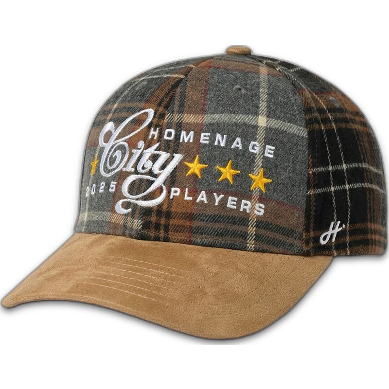 cappellino-curvo-multicolore-snapback-plaid-players-sport-the-ball-di-homenage