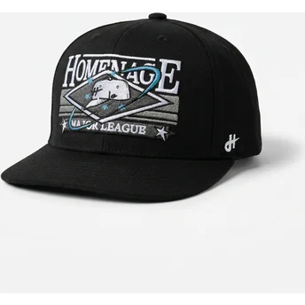 Svart platt snapback-keps Game Sport The Snap från Homenage