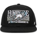 petten-plat-zwart-snapback-the-snap-van-homenage