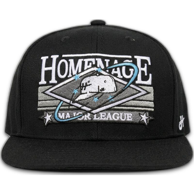 cappello-piatto-nero-snapback-game-sport-the-snap-di-homenage