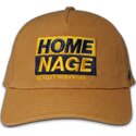 braune-gebogene-snapback-kappe-decker-workwear-the-retro-von-homenage