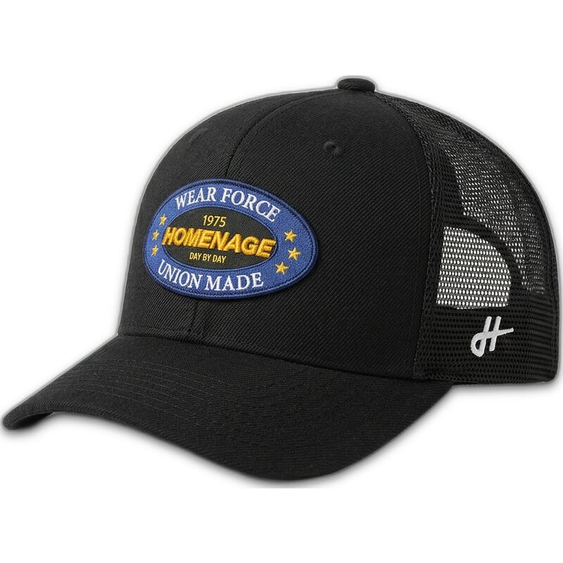 cappellino-trucker-nero-union-workwear-the-trucker-di-homenage