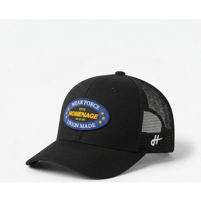 homenage-union-workwear-the-trucker-black-trucker-hat