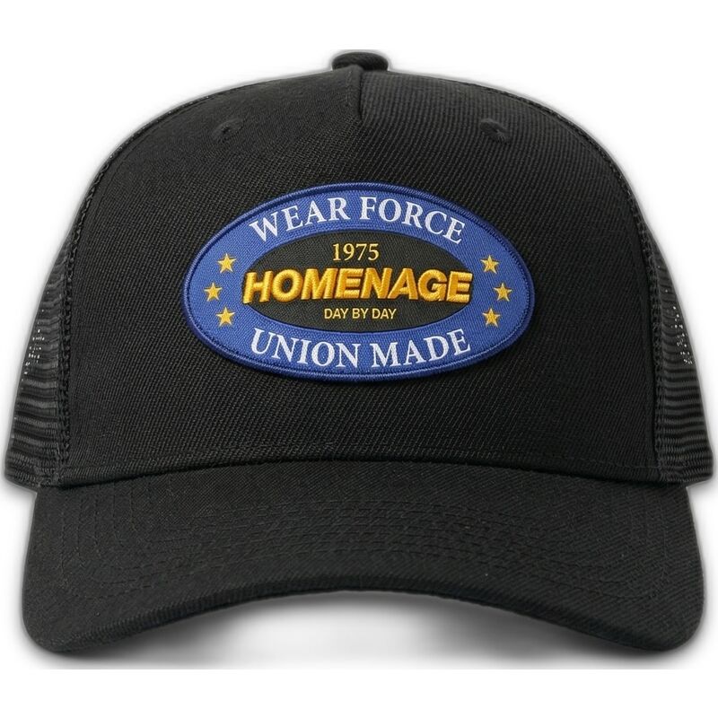 cappellino-trucker-nero-union-workwear-the-trucker-di-homenage