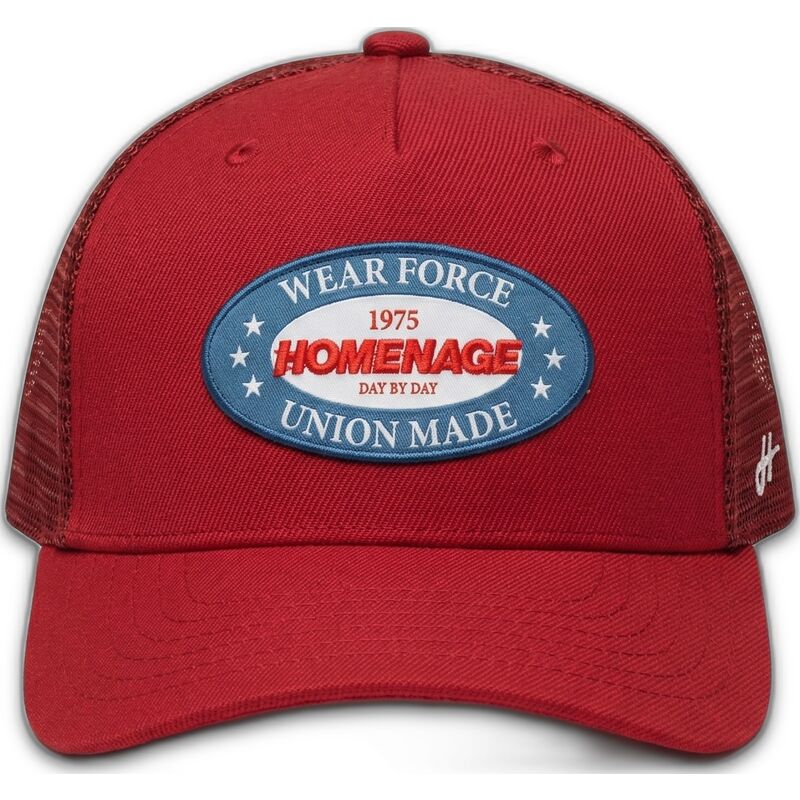 cappellino-trucker-rosso-union-workwear-the-trucker-di-homenage