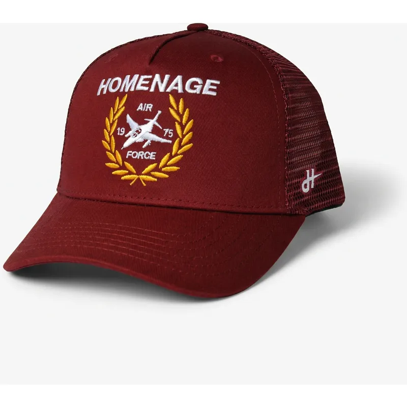gorra-trucker-roja-jet-military-surplus-the-trucker-de-homenage