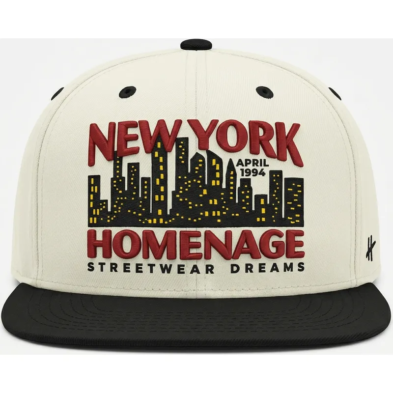 platt-keps-beige-och-svart-snapback-nysky-skylines-the-snap-fran-homenage