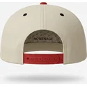 gorra-plana-beige-y-roja-snapback-nysky-skylines-the-snap-de-homenage