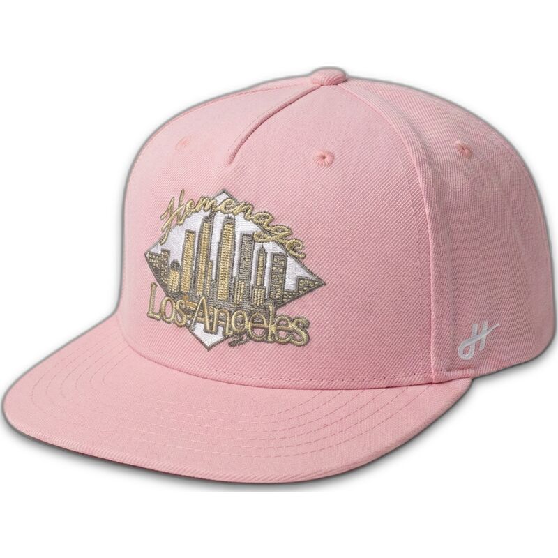 cappello-piatto-rosa-snapback-lasky-skylines-the-retro-di-homenage