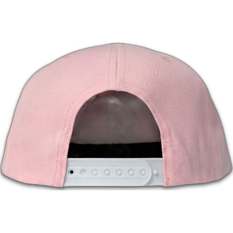flache-rosa-snapback-kappe-lasky-skylines-the-retro-von-homenage