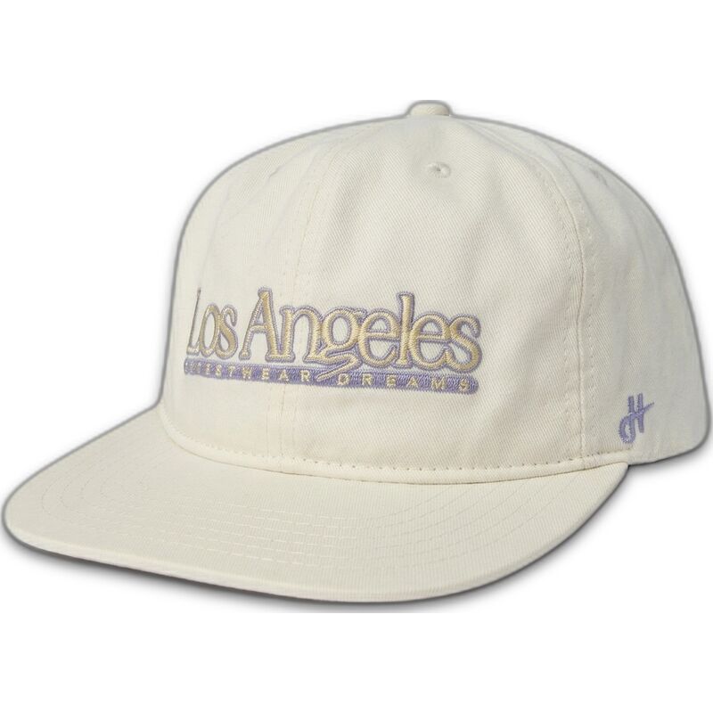 cappello-piatto-crema-snapback-angeles-skylines-the-snap-di-homenage
