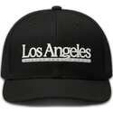 cappello-piatto-nero-snapback-los-angeles-skylines-the-snap-di-homenage