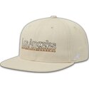 cappello-piatto-beige-snapback-los-angeles-skylines-the-snap-di-homenage