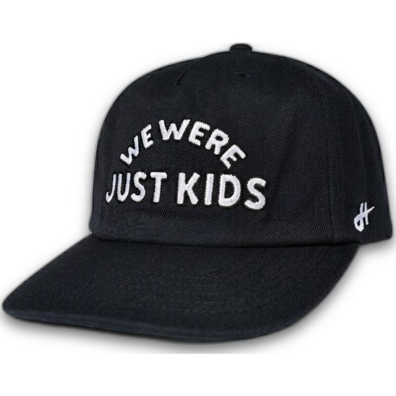 cappellino-curvo-nero-snapback-just-kids-the-retro-di-homenage