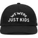gorra-curva-negra-snapback-just-kids-the-retro-de-homenage