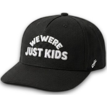 Καπέλο curved μαύρο snapback Just Kids Outline The Retro της Homenage