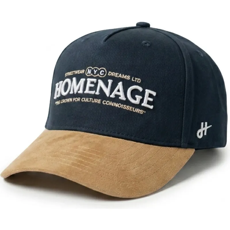 homenage-curved-brim-vintage-liberty-sport-the-retro-navy-blue-and-brown-snapback-cap