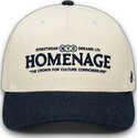 cappellino-curvo-beige-e-blu-marino-snapback-liberty-sport-the-retro-di-homenage