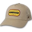 petten-gebogen-beige-snapback-the-trucker-van-homenage