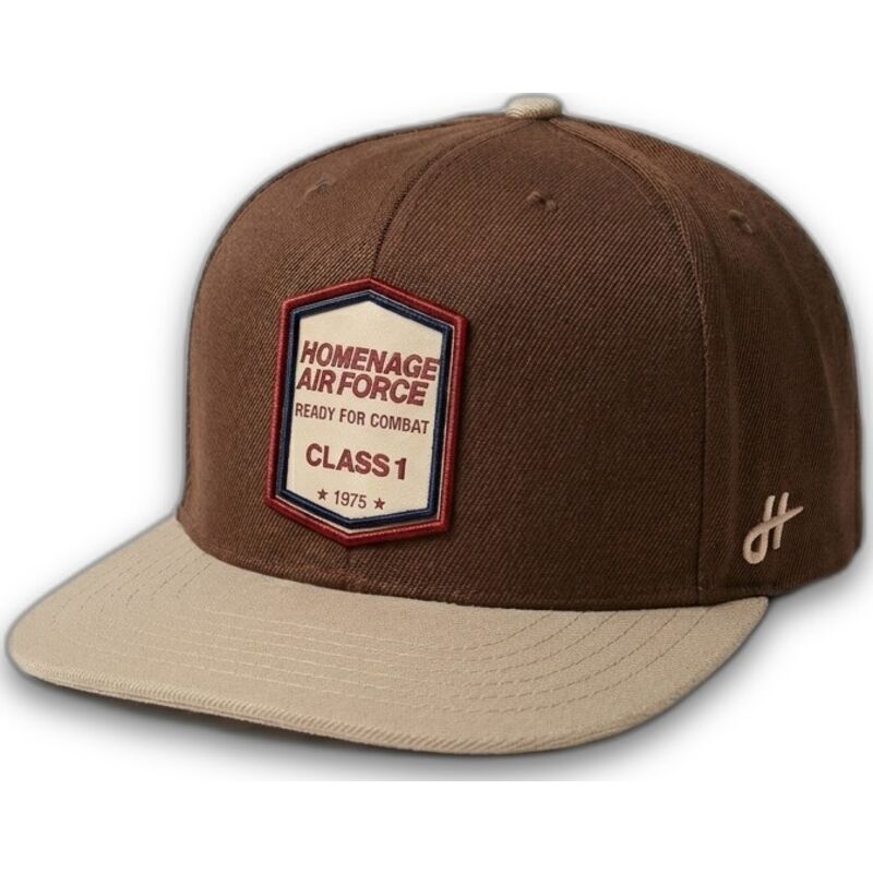 petten-plat-bruin-snapback-the-retro-van-homenage petten-plat-bruin-snapback-the-retro-van-homenage