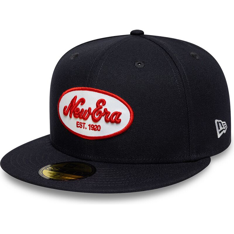 cappello-piatto-blu-navy-regolabile-59fifty-oval-patch-di-new-era