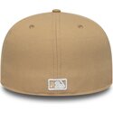 petten-plat-bruin-aangepast-claro-59fifty-league-essential-van-new-york-yankees-mlb-van-new-era