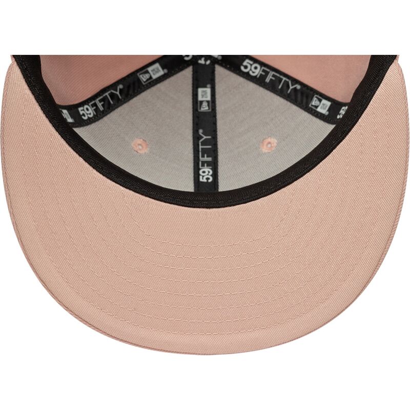 cappello-piatto-rosa-regolabile-59fifty-league-essential-dei-new-york-yankees-mlb-di-new-era