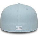 petten-plat-blauw-fitted-59fifty-league-essential-van-new-york-yankees-mlb-van-new-era
